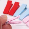 Accessori Clip Alligatori per capelli All Ribbon coperto da 3,5 cm a doppio polpetta per le donne in fila Accessori a banda per capelli Accessori 100pcs