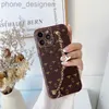 Prachtig uitstekende telefoonhoesjes iPhone 15Pro Max 14 13 12 11 Pro Max 15 13Pro Max 12 11Pro X XS 7 8 Plus Luxury Designer Leather Case