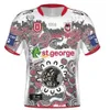 Jersey Saint George Native Ulster Home / Away Short Sheeve NRL Shorts britanniques Olive Training Shirt