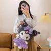 Wholesale cute Kuromi plush toys Children's games Playmates Holiday gifts room decor claw machine prizes kid birthday Christmas gift 41cm51CM66CM
