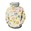 DM5T herr 3D roliga tecknad mönster tryck hoodies för män barn mode söt streetwear hooded tröjor vinter harajuku y2k tröjor 240424