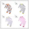 Sets 2 Sets/pack Baby boys girls underwear set Baby Long Sleeve Envelope collar Tshirt + pats Baby clothes for newborn to 24M