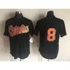 Baseball jerseys geborduurde Jersey -versie, Orioles Team Sports Training Jersey, grote hoeveelheid voorkeur