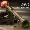 Gun Toys New RPG Fist Rocket Launcher Toy Gun Manual Air Shooting Grenade Firing Weapon Toy For Boys Children Adults Outdoor Gamesl2404