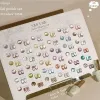 Polish Glenys 36 Color Light Chasing Cat's Eye Nail Polish Adhesive Tape Color Card Semi Permanent Immersion Gel Nail Arnish Set