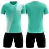 Les fans en tête de TEE FOOTBALLE Arbitre des maillots Shorts uniformes 2023 Adulte Owck Shorts Sleeve Kids Football Training Training Uniforms Soccer Tracksuit Jersey Y240423