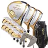 Mens Golf New Honma S-06 4 étoiles Set complète de clubs Driver + Fairway Wood + Putter + sac Graphite Golf Arbre HeadCover Livraison gratuite