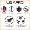 Lisapro 3 en 1 brosse à air sèche en une étape sèche-cheveux et volumizer styler et sèche-linge Brosse de sèche-linge professionnel 1000w sèche-cheveux 240423