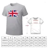 Polos maschile bandiera britannica t-shirt nel Regno Unito Gran Bretagna in Inghilterra abiti estivi da uomo magliette grafiche