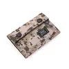 Plånböcker casual kamouflage vikta plånbok bärbar kort förändring handväska id kort kontant mynt 2024 enkel stil mäns lilla koppling