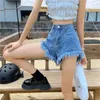 S-5XL Denim Shorts Women Vintage High Waist Casual Chic Korean Fashion Streetwear Y2K Summer Baggy Wide Leg Vacation College Ins 240418