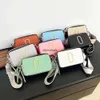 Designer bag Snapshot Multi-color Camera Bag Classics Mini Mark Bag Handbag Womens Wide Strap Shoulder Bag Fashion Luxury Leather Flash Strap High Texture Wallet