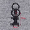 Tillbehör Tactical GE Gun AR15 Rifle 1.93 Scope Mount 30mm Rings Riflescope för 20mm Picatinny Rail RMR Base Mount ROF45 ROF90