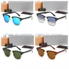 Men Retro Classic Brand Femmes Lunettes de soleil Designer Eyewear Ray Metal Cadre Interdire designers Sun Glasse Woman Ml 3016 Box S J6V2