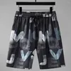 Shorts masculinos praia homens plus size 10xl verão de moda legal letra casual letra graffiti calça curta masculino grande fundo