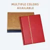 Albums 250 POCHETS COINS COIN CONORMATION COIN CONORME PU Leather commémoratif médaillon médaillons Badges collectionneur Coin Holder