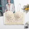 Women Camisole Top Sexy Beading Crystal Diamond Luxury High Quality Crop Top Bustier Bra Night Club Party Tank Tops 240421