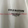 2024SS Cole Buxton T-shirt Men Femmes 1 1 Qualité Summer Style Loose CB T-shirt Tee 240412