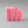 Bouteilles livraison gratuite beige rose noir 4G plastique baume à lèvres maison 5 ml