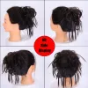 Chignon lupu synthétique chignon messy brandes élastiques coiffure pain droit hair poitrine à cheveux haute température fibre naturel faux cheveux