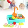 Toys Perrot Bath Bird Shower Bathtub Toys Automatic Interrot Bath Basin avec robinet Piscines Piés Pet Feeder Kitchen Playset