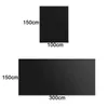 Gordijn draagbare black-out blind thermisch geïsoleerde zwarte schaduw lijm niet-geperforeerde sticker gordijnen thuis