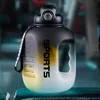 Gianxi sportowa butelka z wodą przenośna plastikowa kubek fitness z słomką dużą pojemność podróżne na zewnątrz duże butelki z wodą napój 240415
