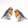 Dangle Kronleuchter exquisites Modesvogel Tier Design Silber Farbohrringe für Frauen Band Schmuck Geschenke H240423