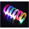 Bangle Bubble Up Light Acrylic LED Flashing Armband Party Favor Thanksgiving Christmas Birthday Glow Suppies Concert DA DHF2K