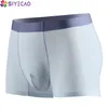 Underpants Men Boxer Shorts Sexy Underwear Ice Silk Male Panties Plus Size Cueca Masculina Hombre Slips Man Penis Pouch Silky