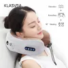 Masseur électrique masseur au cou u oreiller en forme d'oreiller en forme de masseur cervical portable multifonctionnel