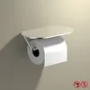 Rolki papieru łazienkowego Uchwyt aluminiowy papierowy papierowy stojak na papierowy papier