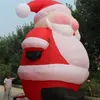 wholesale high quality inflatable Santa inflatable Father Christmas inflatable santa with gift bag for Christmas decorations