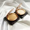 Ställer in pulver 8G Flawless Seting Powder Foundation Pressed Perfecing Micro Makeup Soft Focus Seting Oil Control Light Skin