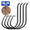 Accessories 9km Circle Fishing Hooks 25~50pcs Offset Carp Fishing Live Bait Barbed Hooks Catfish Bass Octopus Fishing Hooks Tackle Saltwater