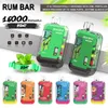 Orijinal QST Rum Bar 16000 puf şarj edilebilir şarj edilebilir buhar Vape Desechable Pods Cihaz Kitleri Önceden doldurulmuş 21ml Buharlaştırıcı Stokta Puff Flex 2800 ve Oxbar 10000