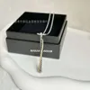 2024デザイナーDavidYumans Yurma Jewelry Bracelet XX Cross Necklace小さなねじれた糸カラーペンダント