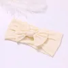 Accessories 2018 Baby Knot Bow Nylon Headbands High Elastic Wide Nylon Soft Head Bands Head Wrap Infant Newborn Turban Hair Accessories