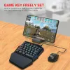 Topi Gamepad wireless Bluetooth per controller videogiochi pubg Convertitore per mouse da gioco per smartphone Android iPad