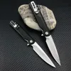 3801 3802 Outdoor Tactical EDC G10 Handle Camping Pocket Knife Hunting Rescue Folding Knife with Back Clip