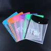 A4 Expandable Binder Bag Is Suitable for 2/3/4 Circular Binder Belt Buckle Label Bag Envelope Folder File Bag Storage Supplies 240416