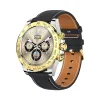 Relógios 2023 Smart Watch Men Women Mulfunction Sports Watches Fitness Coração Freqüência Água à prova d'água Smartwatch Aço Relógio do pulso Bt Call AW13
