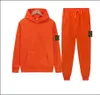 Brand Stone Jacket Island Plus Size Autumn Winter Męskie spodnie z kapturem z kapturem HARAJUKU BRANDSWEAR SPORUNKA Casual Sportswear Solid Hooded Sweater R1