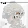 Accessoires FMA FCS Tactical Amp Headset Kommunikation Wendy Helm Verbindung Zubehör Verbindung Bridge Tarnaufkleber Mikrofon