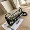 Shoulder Bags Niche Design Transparent Female Bag Summer Fashion Messenger Armpit Dual-use Square Width: 27cm