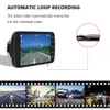 Новый 4,0 -дюймовый HD 1080p Dash Cam в автомобильной камере DVR Камера заднего вида с двойным линзом записывает видеорегистратор с зеркалом