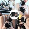Handschuhe Männer Frauen Fitnessstudio -Handschuhe Gewichtheber Fitnesstraining Nicht -Schlupf -Palmenschutz atmungsaktiv