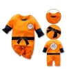 Hemden Kind Strampler Baby Jungen Mädchen Anime Kleidung Dämon Halloween Slayer Halloween Cosplay Kostüm Kinder Baumwoll Jumpsuit Toddle Overalls