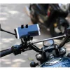 Kamery motocyklowe Universal Fingergrip Telefon lub uchwyt radiowy (czarny)