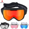 Eyewear Snowmobile Glasses máscara de esqui lente dupla antifog uv400 Óculos de snowboard de óculos de bexilhas de vidros de montanhismo Acessórios de esqui